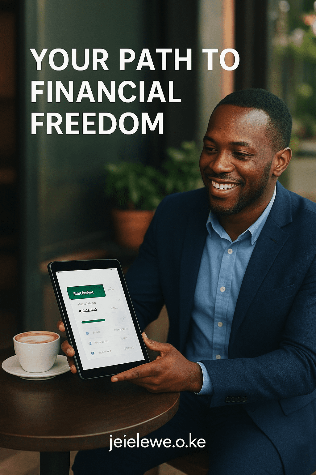 Personal finance tracker app in Kenya helping users manage income, expenses, loans, and savings with Jielewe