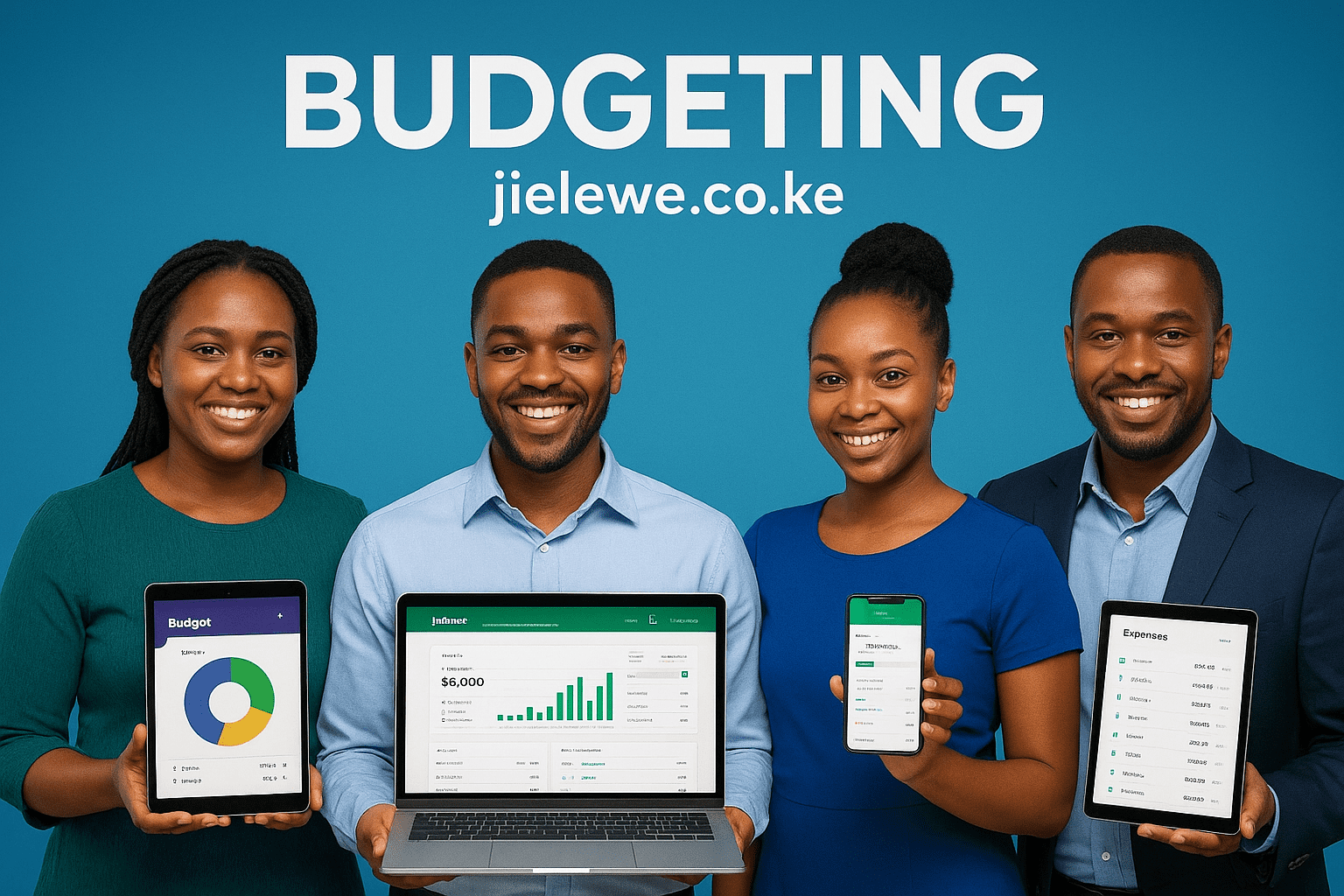 Centonomy training alongside Jielewe budgeting app for better personal finance management in Kenya